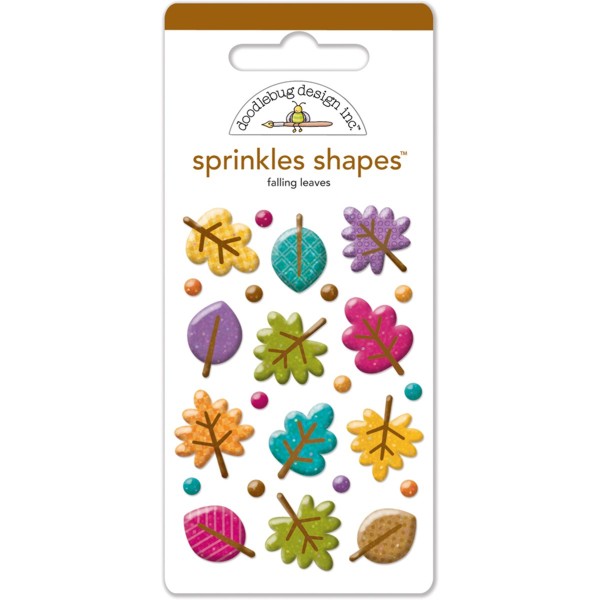 Doodlebug Hello Again Sprinkles Gold Assortment